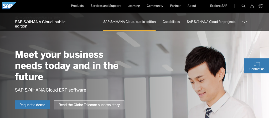 SAP S/4HANA Cloud ERP Software